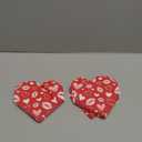 Landical 50 Pcs Valentine Heart Shaped Paper Napkins Galentine's Day Disposable Paper Guest Napkins Valentines Love Hearts Hand Towel for Ladies Celebration Bachelorette Party Table Supplies(Red)