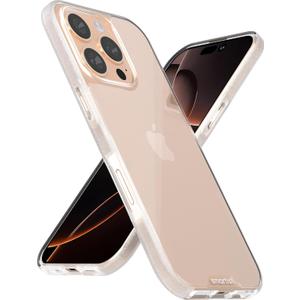 Smartish iPhone 16 Pro Clear Case - Gripmunk [Lightweight + Protective] Slim Drop Tested Ultra Thin Grip Cover for Apple iPhone 16 Pro - Clearly Clear