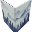 Magnetic Case for Onyx Boox Tablet Go 10.3 ePaper E Ink - Ultrathin Lightweight PU Leather Smart Folding Stand Cover with Auto Sleep/Wake (Forest Mountains)