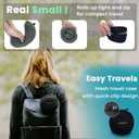 Cesperi Travel Neck Pillow for Airplanes, Ergonomic Design for Petite Neck, Airplane Neck Pillow with Memory Foam, Travel Essentials for Flights, Car Rides, and Home Rest, Small (Avocado Green)