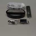 Motion Sensor Wall Sconces Set of 2, Rechargeable 5000mAh Battery Operated Wall Light with Remote Control 3 Colors Temperatures & Dimmable 15 RGB Colors Up and Down Wireless Wall Mount Light (Black)