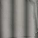 Guken White Linen Blackout Curtains 84 Inch Length 2 Panels Set for Living Room Bedroom Back Tab Thermal Insulated 100% Black Out Drapes Room Darkening 84 Inches Long Pure White