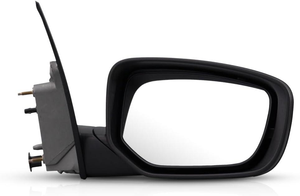 For Dodge Dart 2013 2014 2015 2016 Door Mirror Passenger Side | Manual | Non-Heated | Textured | Replacement For 334-5422R3MF, 68086506AG | CH1321362