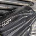 Small Golf Bag, 3 Divider Fit Up to 8 Clubs, Lightweight Golf Stand Bag with Rain Cover, Easy to Carry and Durable Pitch n Putt Golf Bag, Golf Bag with Strap and Stand for Men & Women, 6 Pockets