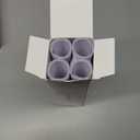 4 Rolls Clear Contact Paper, Plastic Book Covers 13.5 in x 5 ft, Contact Paper Peel and Stick, Clear Self Adhesive Protective Liner Papers Protector for Crafts Paperback Textbook Hard Covers Documents