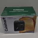 Cuisinart CPT-122BK 2-Slice Compact Plastic Toaster, Black