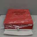 4-Row3200+ Trading Card Storage Box, Card Organizer Holder with 24 Dividers, Case Fit for MTG TCG Magic Commander Deck Playing Cards, Deck Box for Sport Card (Red + White)