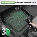 Escape Floor Mats - Car Mats for Ford Escape 2009-2012, Mazda Tribute & 2009-2011 Mercury Mariner, All Weather Floor Mats and Cargo Liner for Escape Accessories, Heavy Duty Rubber Mats