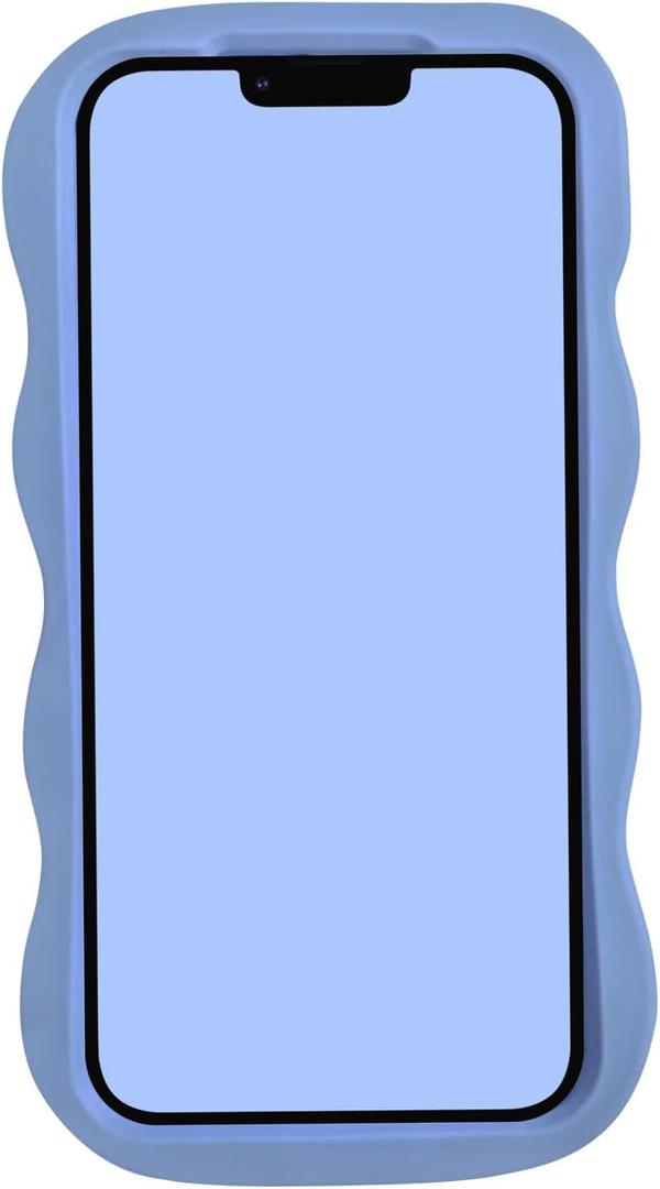 Compatible with iPhone Xs Case Cover, 3D Soft Silicone Cool Funny Cute Shockproof Charging Protective Covers Cases Skins Shell for iPhone X Women Girls Boys Case Blue