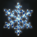 Brite Star 24 inch Lighted LED Snowflake, Blue