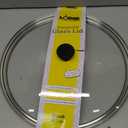 Lodge Round Tempered Glass Lid - Versatile Glass Lid for 15 Inch Skillets, Pans, and Dutch Ovens - Dishwasher Safe and Oven Safe up to 400 - 15 Inch