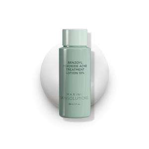 Marini SkinSolutions Benzoyl Peroxide Acne Treatment Lotion 5% - Targets & Treats Acne-Prone Skin - Clears Pores & Excess Oil - Made in the USA - 2 fl oz