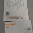 Perlegear UL Listed Full Motion TV Wall Mount for 42-90 inch TVs up to 132 lbs, TV Mount with Dual Articulating Arms, Tool-Free Tilt, Swivel, Extension, Leveling, Max VESA 600x400mm, 16" Studs, PGLF8.