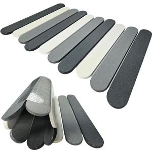 Foldable Stone Bath Mats for Bathroom, Super Absorbent Diatomaceous Earth Bath Mats, Quick Drying Non Slip Mat, 23.6 x 15.5 Inch Folding Grey Bath Stone Mat, Easy Storage and Compact.