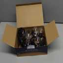 Ollny 25FT Outdoor String Lights, Waterproof Connectable Shatterproof Outside Light with 13 Edison + 1 Spare LED Bulbs Plug in, Patio Lights for Indoor Balcony Porch Camping Deck (Warm White)