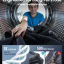 Wigoo Premium Microfiber Car Drying Towel 1300 GSM, 36" x 24" [Ultra-Absorbent, Streak-Free] Dual-Sided Edgeless Cleaning Towels with Twisted Loop, for Auto Detailing, Cars, SUV, Truck (2 Sizes)