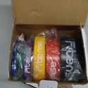 Fitense Resistance Bands Set - Pull Up Bands for Men Women, Exercise Bands Resistance with Door Anchor, Training Poster & Pouch for Body Stretching, Pull Up Assist