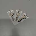 Hillman KEYKRAFTER #98 Brass, Pack of 3