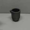 QNK #6 6kg Clay Graphite Crucible w/Pour Spout for Metal Melting Casting Refining Gold Silver Copper Brass Aluminum