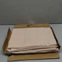 Fitable Faux Linen Beige Table Clothes Rectangle 60 x 144 Inch - 2 Pack Neutral Tablecloths for 10 Foot Tables, Faux Burlap Kitchen Table Covers for Dining, Party, Farmhouse, Banquet, Buffet