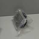 WEBANG 6 Inch Square Shower Floor Drain with Flange,Quadrato Pattern Grate Removable,Food-Grade SUS 304 Stainless Steel,Watermark&CUPC Certified,Brushed Nickel