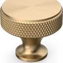 30 Pack Champagne Bronze Knurled Cabinet Knobs for Dresser Drawer Pulls Brass Cupboard Hardware for Cabinets CK0029