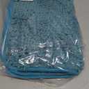 Bathroom Rugs Mat 24x17 Non Slip Chenille Bath Mats Bath Rugs for Bathroom Shower Teal