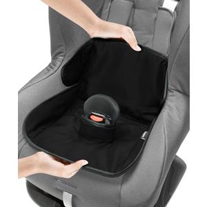 Lynmark Potty Training Car Seat Protector Cover - Waterproof Soft Piddle Pads for Toddlers and Baby Carseat - Travel-Friendly Universal Washable Liner Mat for Spills, Nappy Leaks, Accidents - Black