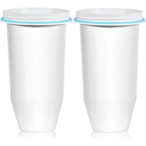Upgraded 5-Stage Water Filter Replacement for Zero Pitcher & Dispenser, Reduces Lead, Chromium, PFOA & PFOS, Compatible with ZR-001, ZR-004, ZR-017, 2-Pack