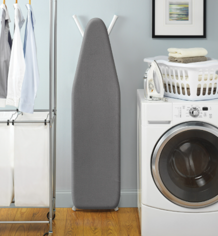 Whitmor Scorch Resistant Ironing Board Cover/Pad SILVER GRAY NEW