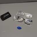 Gaoye Ultralight Blue Light Glasses for Women - Computer Protection Glasses for All Day Comfort - Anti UV Glare & Eyestrain (Light Black & Transparent)