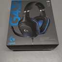 Logitech G432 Wired Gaming Headset, 7.1 Surround Sound, DTS Headphone:X 2.0, Flip-to-Mute Mic, PC (Leatherette) Black/Blue