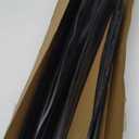 BOWSEN Heavy-Duty U+O Ring Universal Garage Door Bottom Seals Weatherstrip Rubber with Aluminum Track Retainer Kit, Black (15FT, 1-5/8" Width)