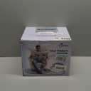 Cold Therapy Machine,Programmable Timer Knee Ice Machine with Silent Pump,Knee Replacement System for Cryotherapy Pain Sports Injuries,Ice Therapy Ankle/Leg/Shoulder/Back/Hip (Grayish White)