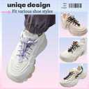 2 x 2 pairs children's Cute Elastic Shoe Laces -Elastic No Tie Shoelaces for Kids, Adults