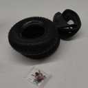 2.80/2.50-4 Tire Inner Tube,RUTU 2.80-4 E300 Scooter Tires and Tubes 2 Pack for Hand Truck Garden Cart Dolly Electric Trike