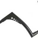 XFMT Motorcycle Handlebars 1 1/4" Ape Hangers 12" Rise Batwing Handle Bar For Harley Davidson Softail FLST FXST Sportster XL Dyna, Black