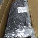 Anluoer Mattress Topper Queen Memory Foam for Back Pain,Down Alternative Pillow Top Mattress Topper,Thick Mattress Pad with 8-21" Deep Pocket, 60x80 Inches, Dark Grey