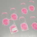 OneDream Baby Closet dividers Hanger separators - Set of 7 Baby Clothes dividers for Closet from Newborn to 24 Months, Acrylic Infant Clothes Divider (Pink)