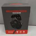Gel Ear Pad Bluetooth Hearing Protection Headphones, 30dB SNR, 120H Playtime, Safety Earmuffs for Mowing, Landscaping