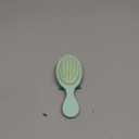 Toddler Hair Brush - Mini Hair Brush for Kids - Travel Brush for Boys and Girls - Baby Detangler Brush for Thin Hair - Dinosaur Brushes with Air Cushion - Green