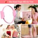 Pilates Kit for Home Workouts Set for Women, Pilates Ring Equipment and Ball Set Home Pilates Workout Kit with 15" Magic Circle Ring and Resistance Bands, A Must-Have for Beginners and Seasoned Yogis