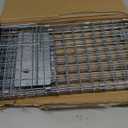 SZHLUX 32" Live Animal Cage Trap, Heavy Duty Folding Raccoon Traps, Humane Cat Trap for Stray Cats, Raccoons, Squirrel, Skunk, Mole, Groundhog, Armadillo, Rabbit, Catch and Release (SZ-HXL8130-NEW)