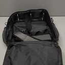 3 Ring Zipper Binder Bag for 700+ Sheets Capacity Detachable Backpack Straps & Shoulder 14 Inch Laptop for School and Office(Green)