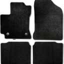 CarsCover Custom Fit 2014-2019 Toyota Corolla Front and Rear Carpet Car Floor Mats Heavy Cushion Ultramax Asphalt Black
