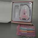 Smooth Glide Epilator for Women, Painless 2-Speed Hair Removal Device with LED Light, 36 Tweezers & Massage Pad, Rechargeable Epilator for Face, Bikini, Arms & Legs