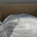 Flysheep Luxury Faux Fur King Size Winter Comforter Set Shaggy Velvet Gray Long Hair, 3 Pieces Plush Flannel Sherpa Backing Reversible Soft Microfiber Super Warm Bedding Set for Holiday (King-100"x86", Grey)