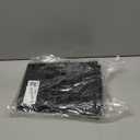 Cat Mat for Litter Box, 34" X 22" Large Silicone Cat Litter Trapping Mat, Easy Clean for Scatter Control, Soft on Kitty Paws, Waterproof, Urine-Proof, Non-Slip Kitty Litter Mat for Floor, Black (Pack of 1)