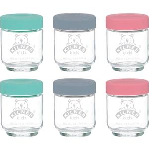 Kilner Kids Set of 6 190 ML Glass Jars