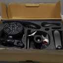 Black Shower Faucet Set with Tub Spout - Tub and Shower Faucet Combo| Dual 2 In 1 Shower System with Handheld Showerhead 3-Way Water Diverter Shower Trim Kit (Pressure Balancing Valve Included)